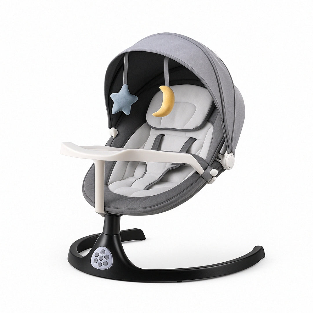 Transat Bébé Électrique – Balancement Doux & Contrôle Intelligent